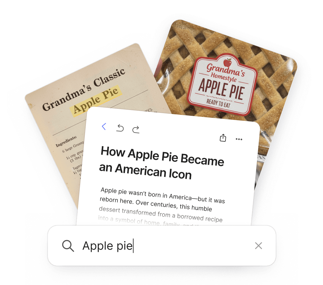 A UI rappresentation of easy-search